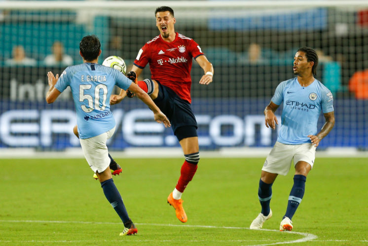 FC Bayern Munich v Manchester City - International Champions Cup 2018 Michael Reaves/Getty Images Sport