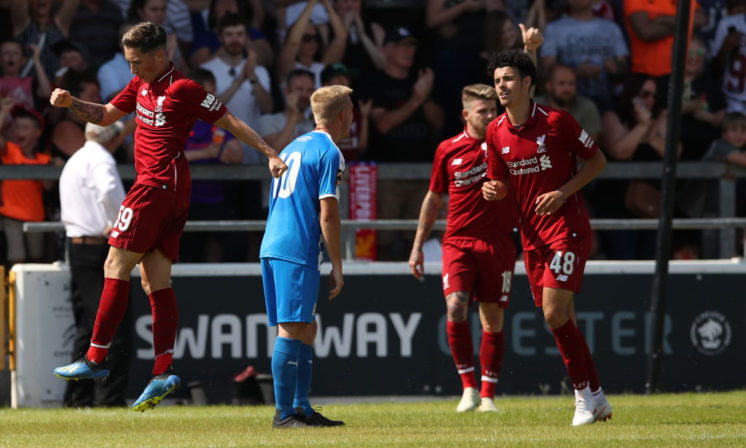 Chester FC v Liverpool - Pre-Season Friendly Lynne Cameron/Getty Images Sport