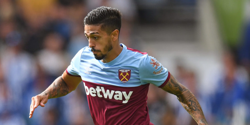 Lanzini set for West Ham start despite international break – Could he be a threat for Villa?