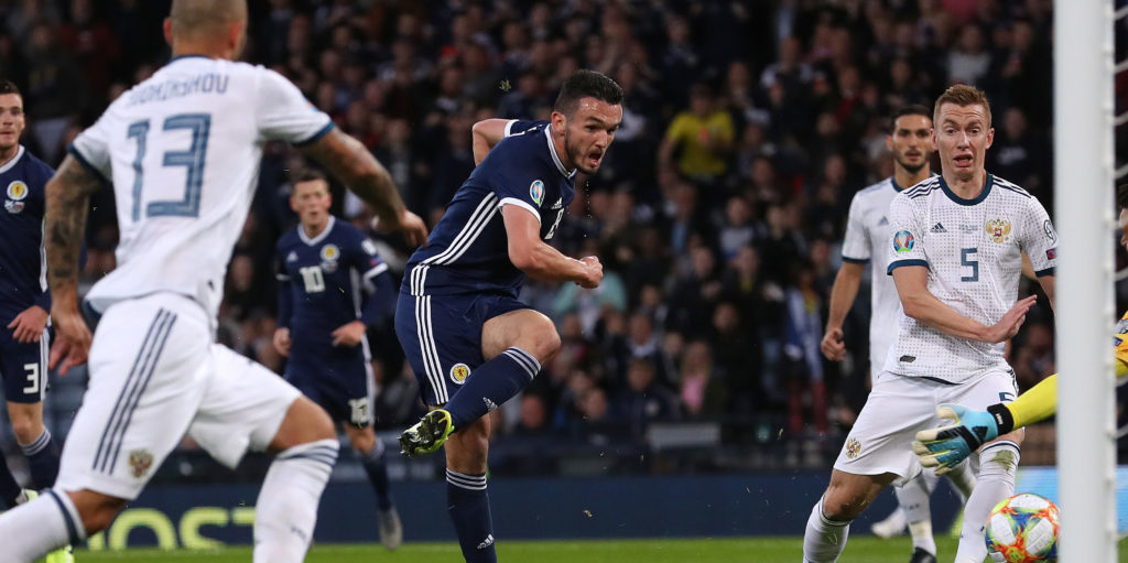 Villa fans react as John McGinn scores first international goal