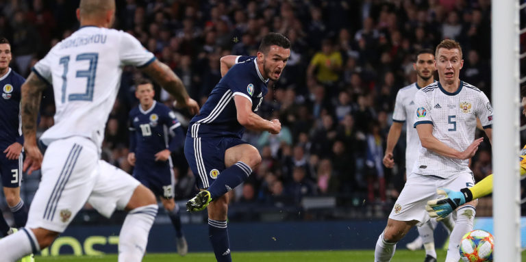 Villa fans react as John McGinn scores first international goal