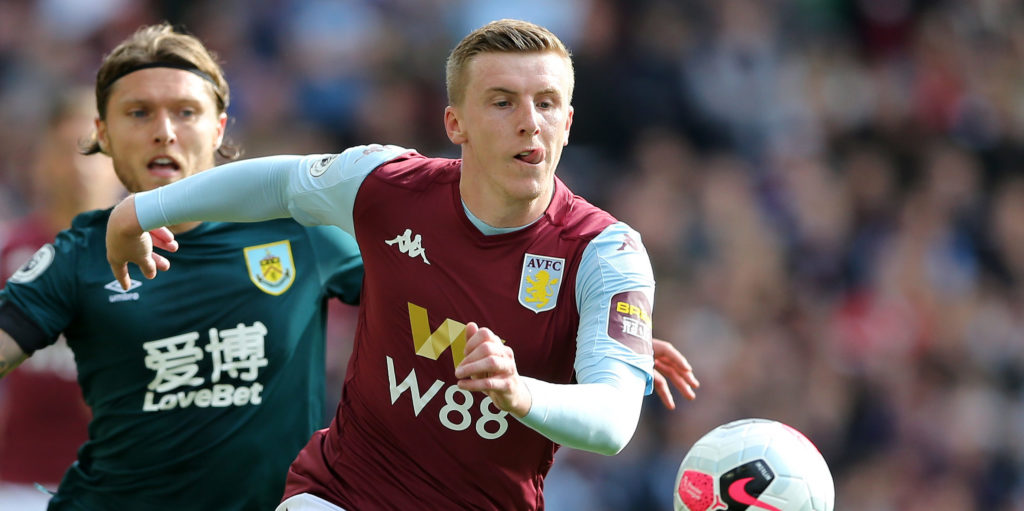 Aston Villa fans react as Matt Targett and Anwar El Ghazi exit with injuries