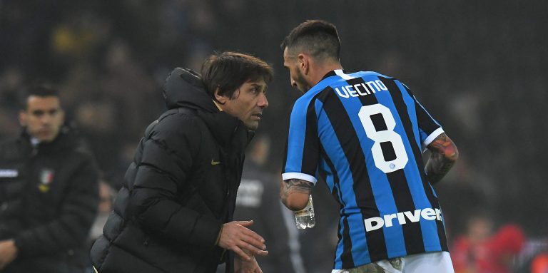 Antonio Conte pours cold water on Villa’s pursuit of Matias Vecino