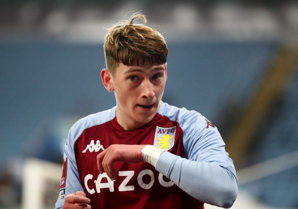 Fans on social media want Aston Villa to recall Louie Barry