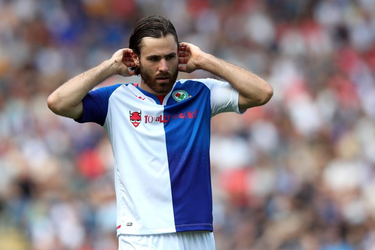 Ben Brereton Diaz in action for Blackburn Rovers