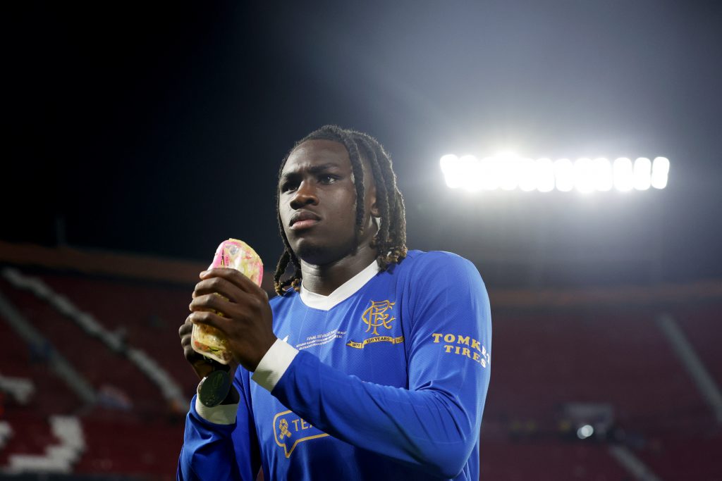 Calvin Bassey applauds