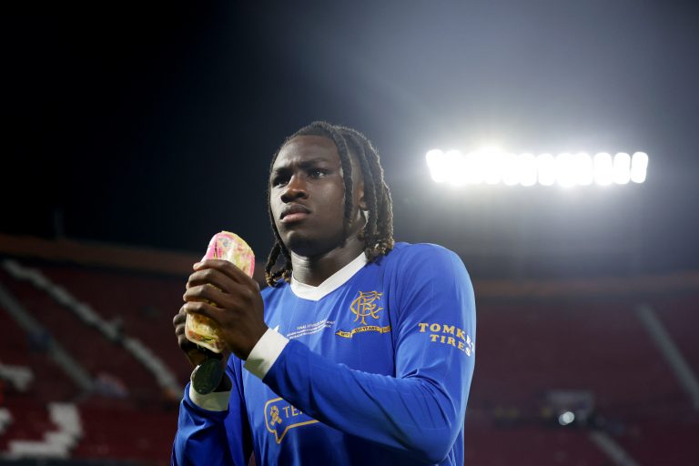 Calvin Bassey applauds