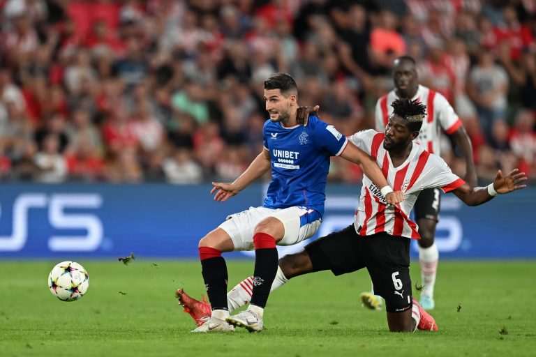 Ibrahim Sangare in action for PSV Eindhoven