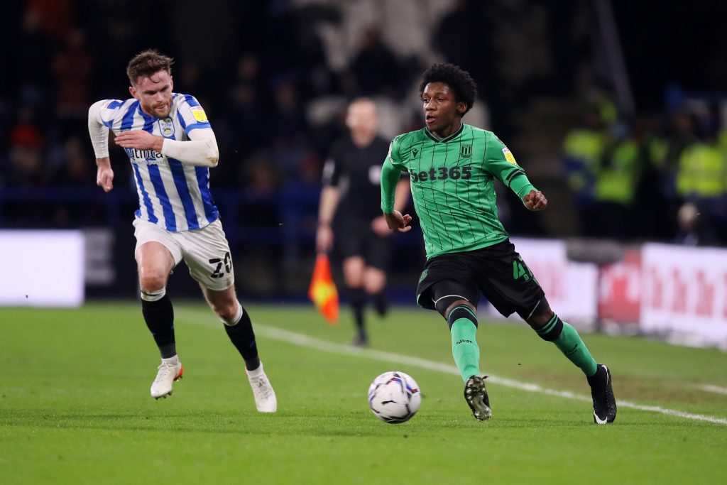 Jaden Philogene-Bidace in action
