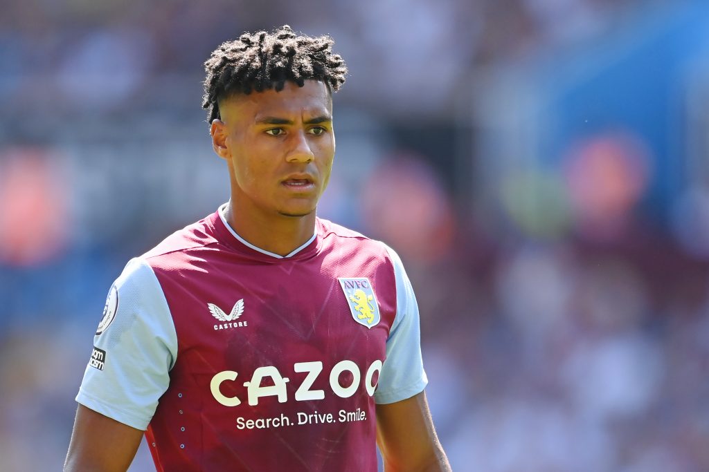 Ollie Watkins in action for Aston Villa