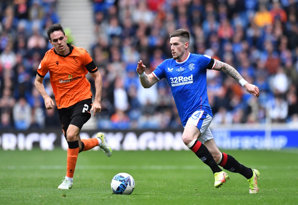 Ryan Kent in action for Rangers