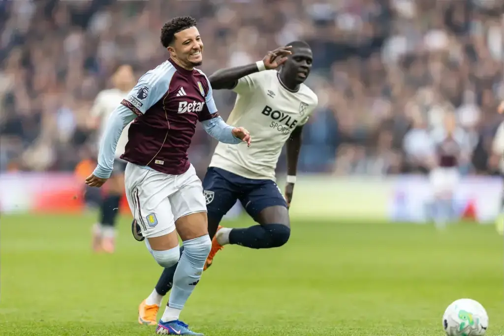 Jadon Sancho’s Aston Villa future depends entirely on Champions League qualification