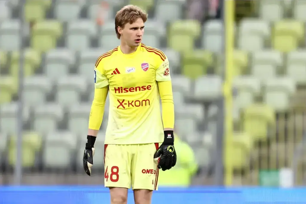 Aston Villa’s Oliwier Zych heading for another loan next season