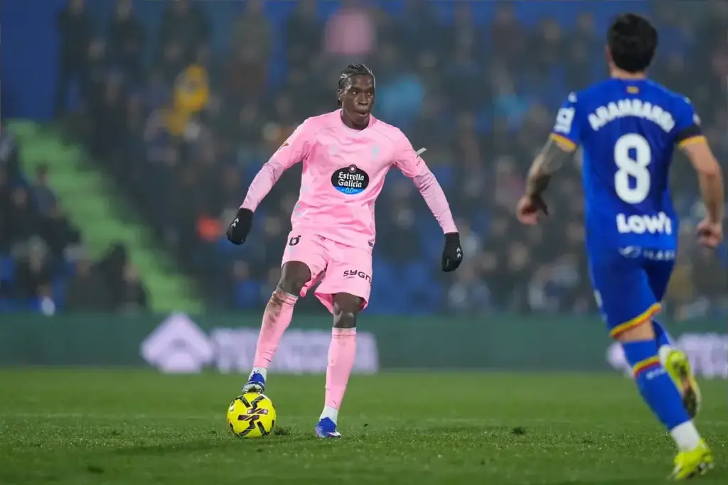 Aston Villa eye Celta Vigo’s Ilaix Moriba for potential move in the summer
