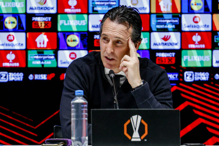 Unai Emery reacts to Aston Villa draw and goal drought