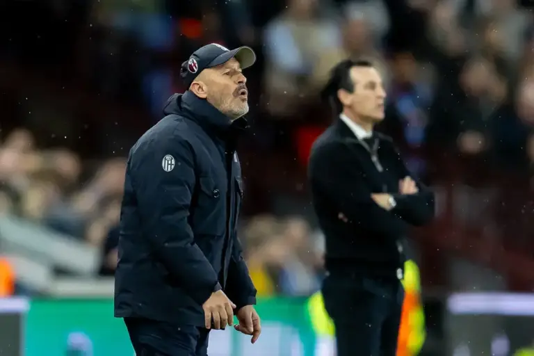 Aston Villa 4-0 Bologna: Vincenzo Italiano pays ultimate compliment as Villa reach Europa League semi-final