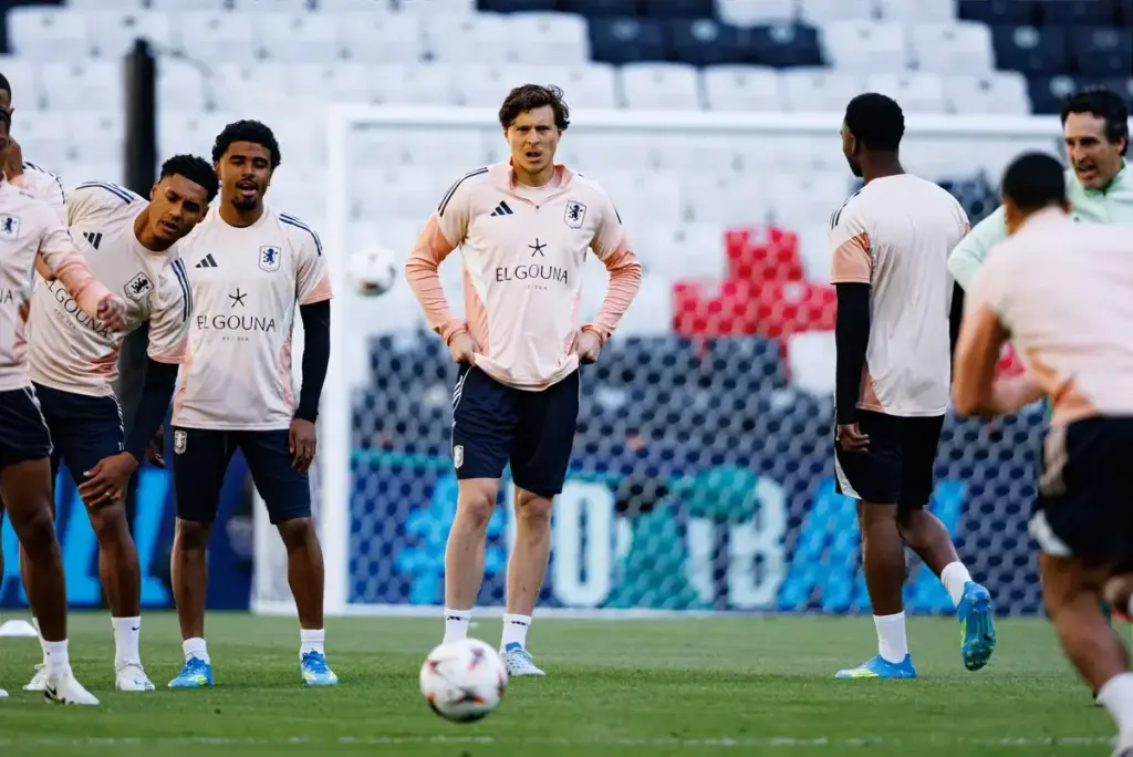 “We’ll need to win it together” – Victor Lindelöf rallies Aston Villa fans ahead of Europa League final