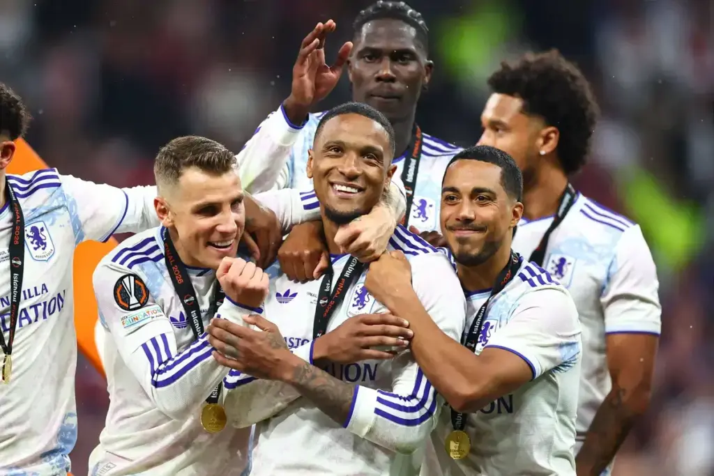 “This is for you” – Ezri Konsa dedicates Europa League win to Aston Villa supporters