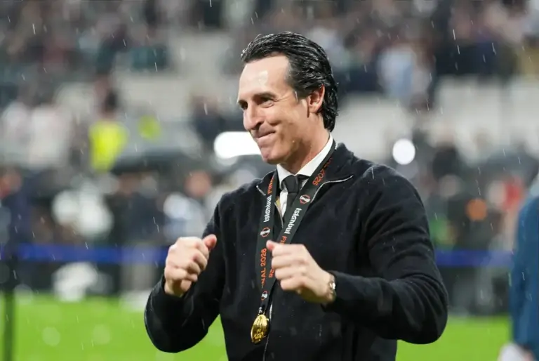 Unai Emery “so happy, so proud” of Europa League win and praises “genius” Pep Guardiola