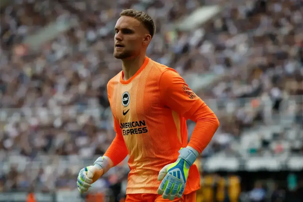 Aston Villa add Brighton’s Bart Verbruggen to their summer shortlist