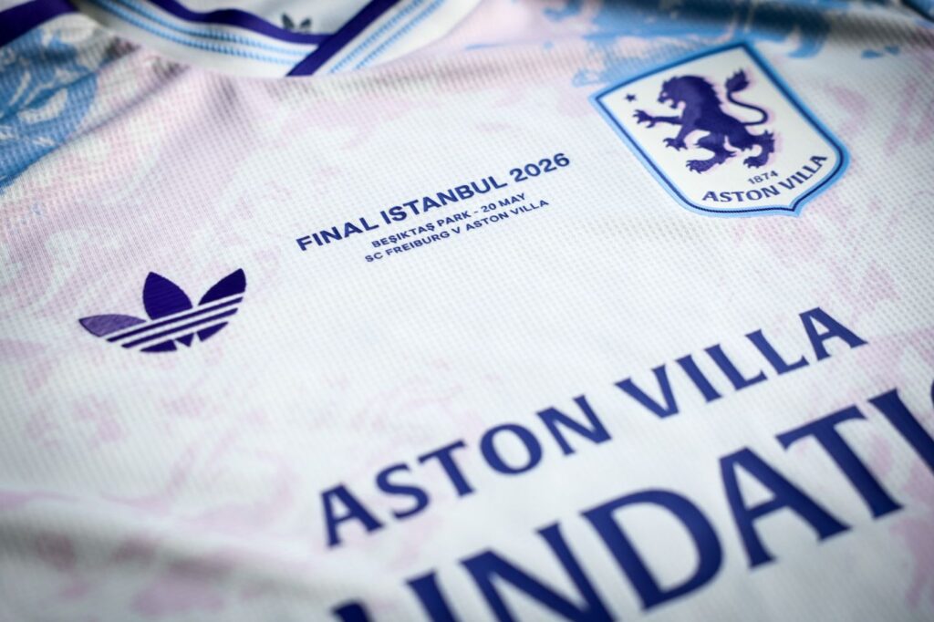 Official: Aston Villa’s Kit for Europa League Final vs Freiburg Confirmed