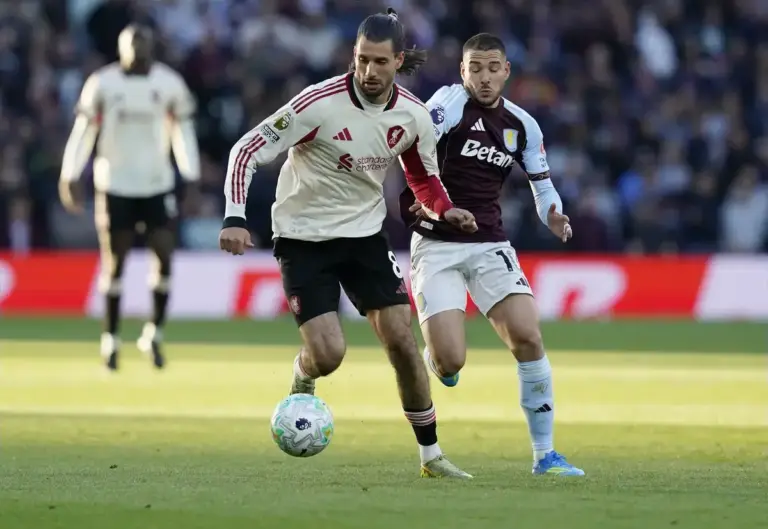 Aston Villa Player Ratings vs Liverpool: Morgan Rogers and Ollie Watkins Shine in Huge First Half