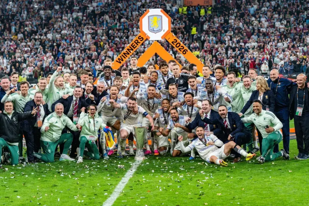 How much did Aston Villa bank for winning the Europa League and how does it compare to the Champions League?