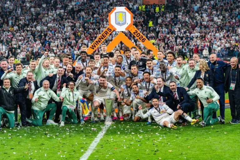 How much did Aston Villa bank for winning the Europa League and how does it compare to the Champions League?