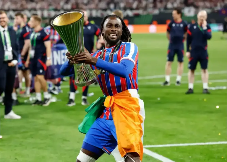 Aston Villa’s Evann Guessand weighing up future after Crystal Palace buy option expires