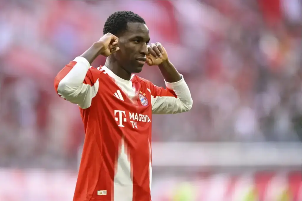 Nicolas Jackson in action, linked with an Aston Villa transfer move