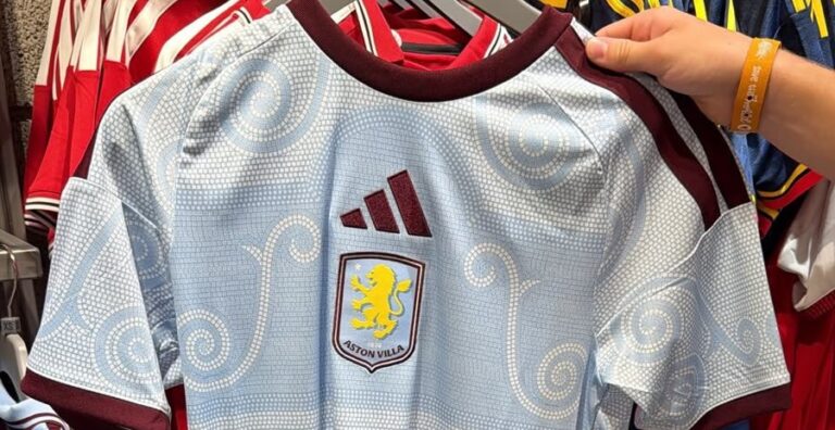 Aston Villa 2026/27 third kit spotted before official launch