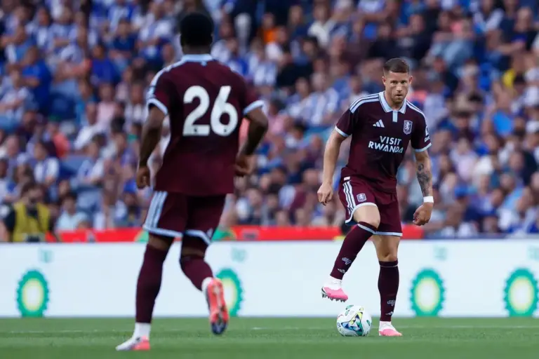Aston Villa midfield UEFA
