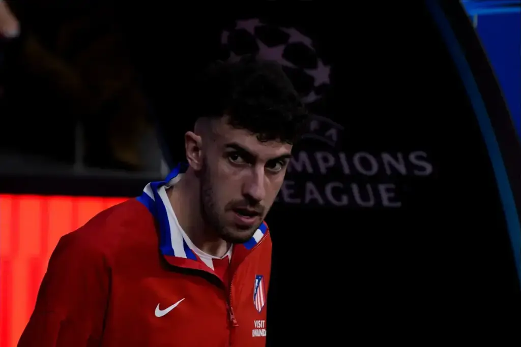 Matteo Ruggeri in action for Atletico Madrid amid Aston Villa transfer move