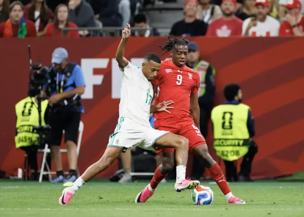 Aston Villa’s Johan Manzambi prompts referee plea as Switzerland boss demands protection after Slovenia win
